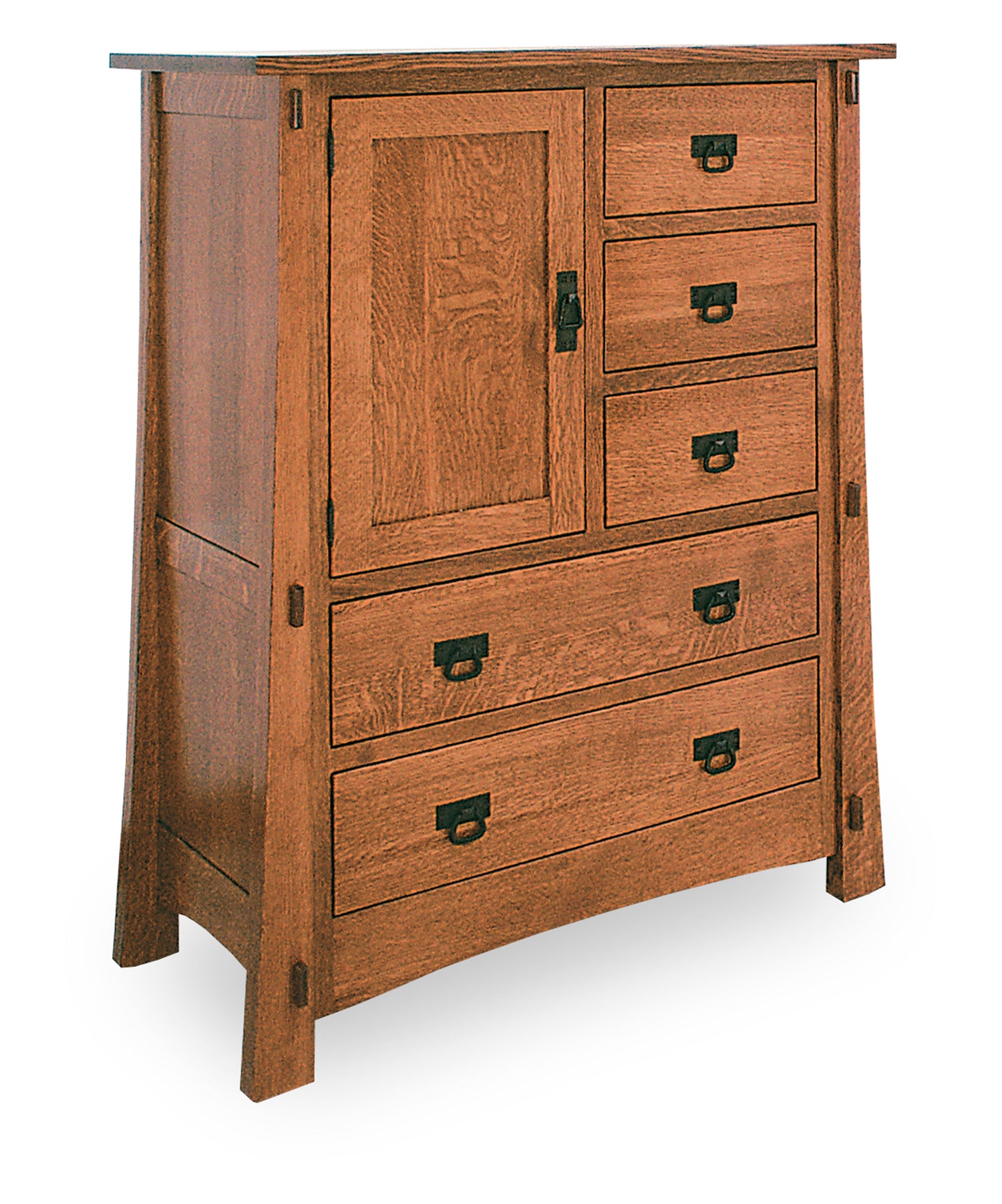 Modesto Collection Chest With Door and 5 Drawers