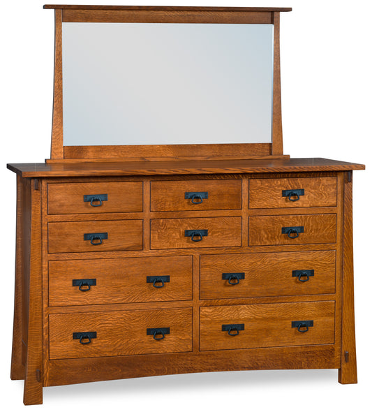 Modesto Collection Mirror for the 10 Drawer Dresser