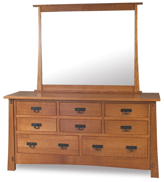 Modesto Collection Mirror for the 8 Drawer Dresser