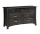 Addison 7 Drawer Dresser With Changing Box Top Option