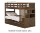 Amish Kingston Bunkbed with Staircase