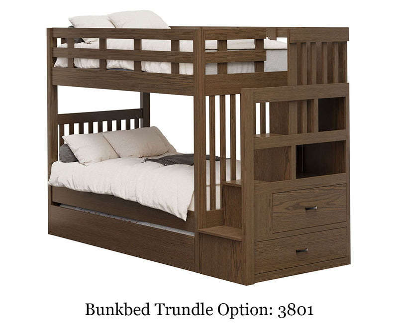 Amish Kingston Bunkbed with Staircase