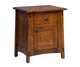 Amish McCoy 1 Drawer 1 Door Nightstand