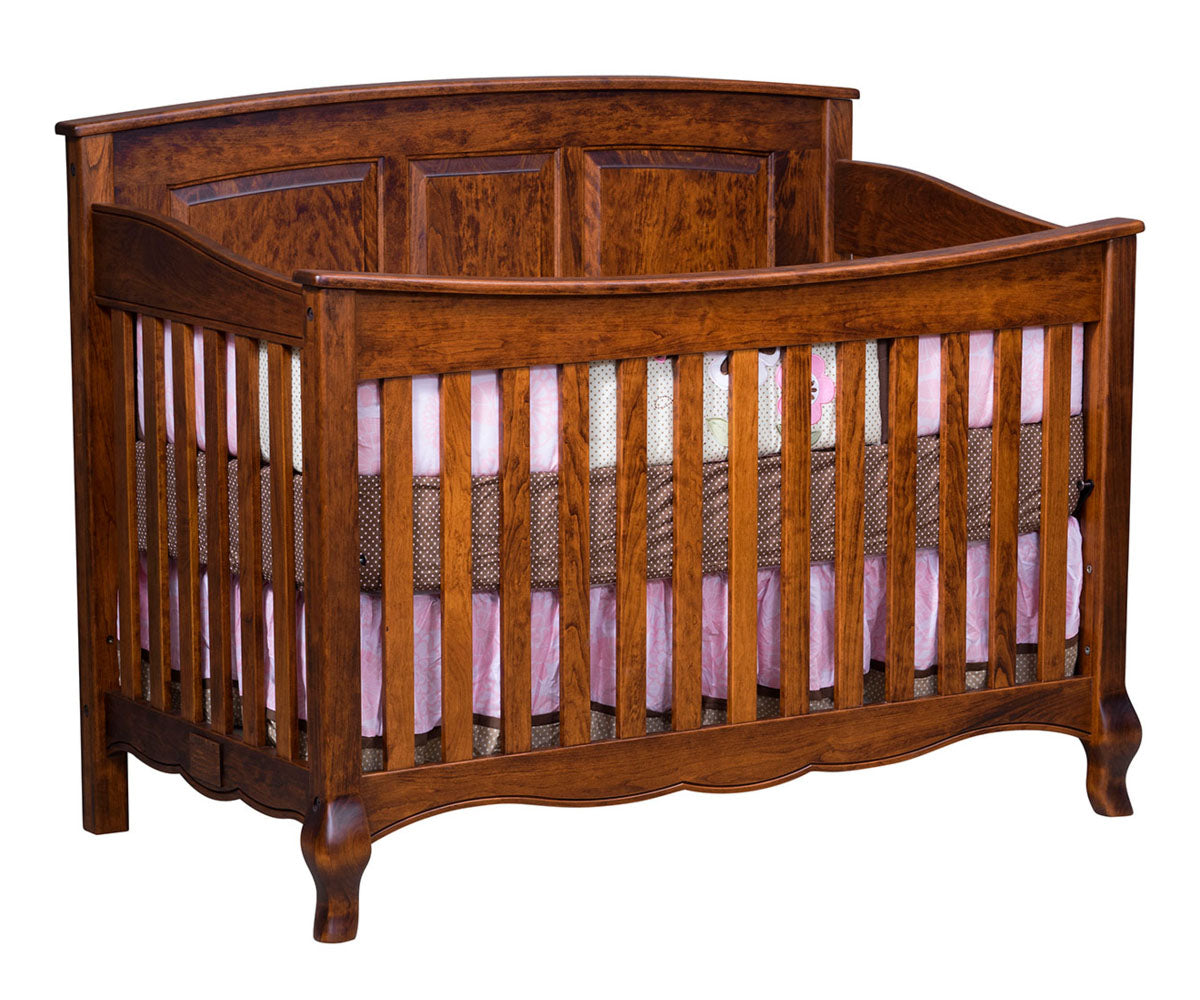 Amish French Country Crib