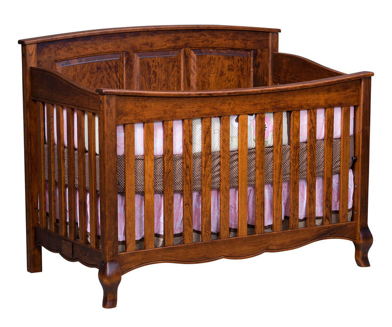 Amish French Country Crib