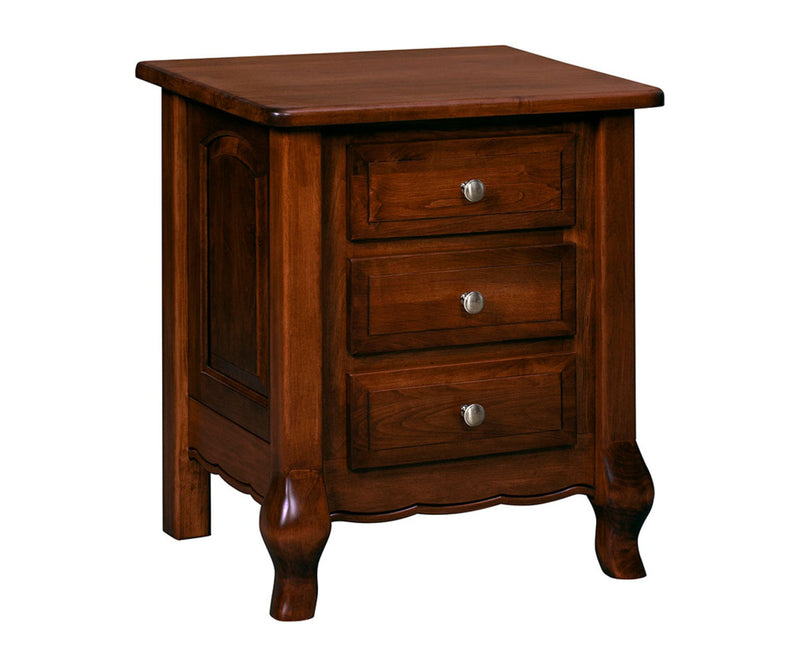 Amish French Country Nightstand