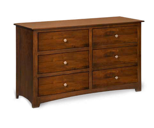 Monterey 6 Drawer Dresser With Changing Box Top Option