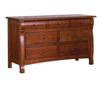 Castlebury 7 Drawer Dresser. 4 Optional setups
