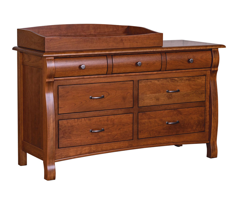 Castlebury 7 Drawer Dresser. 4 Optional setups