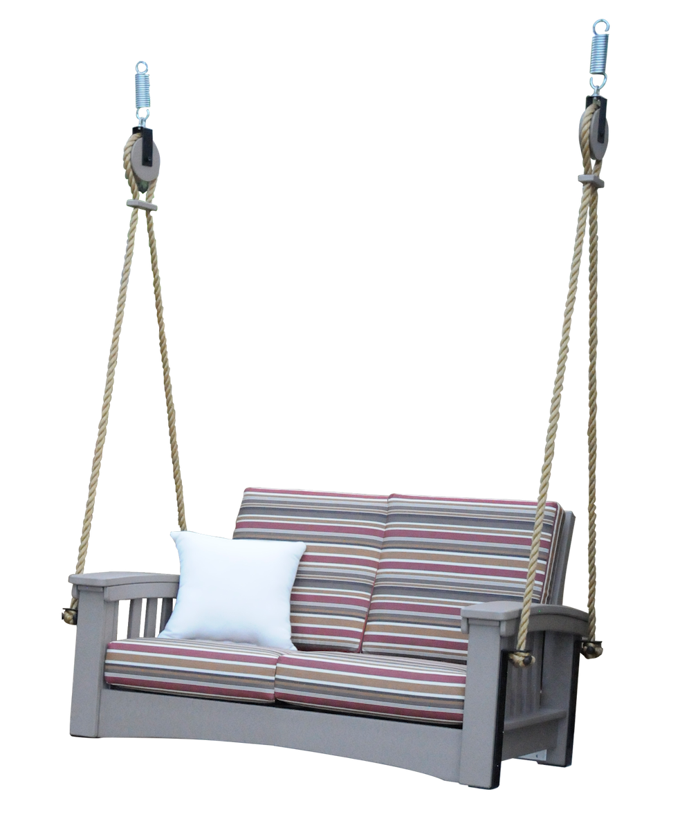 Mission Lounge Rope Swing Natural or Painted