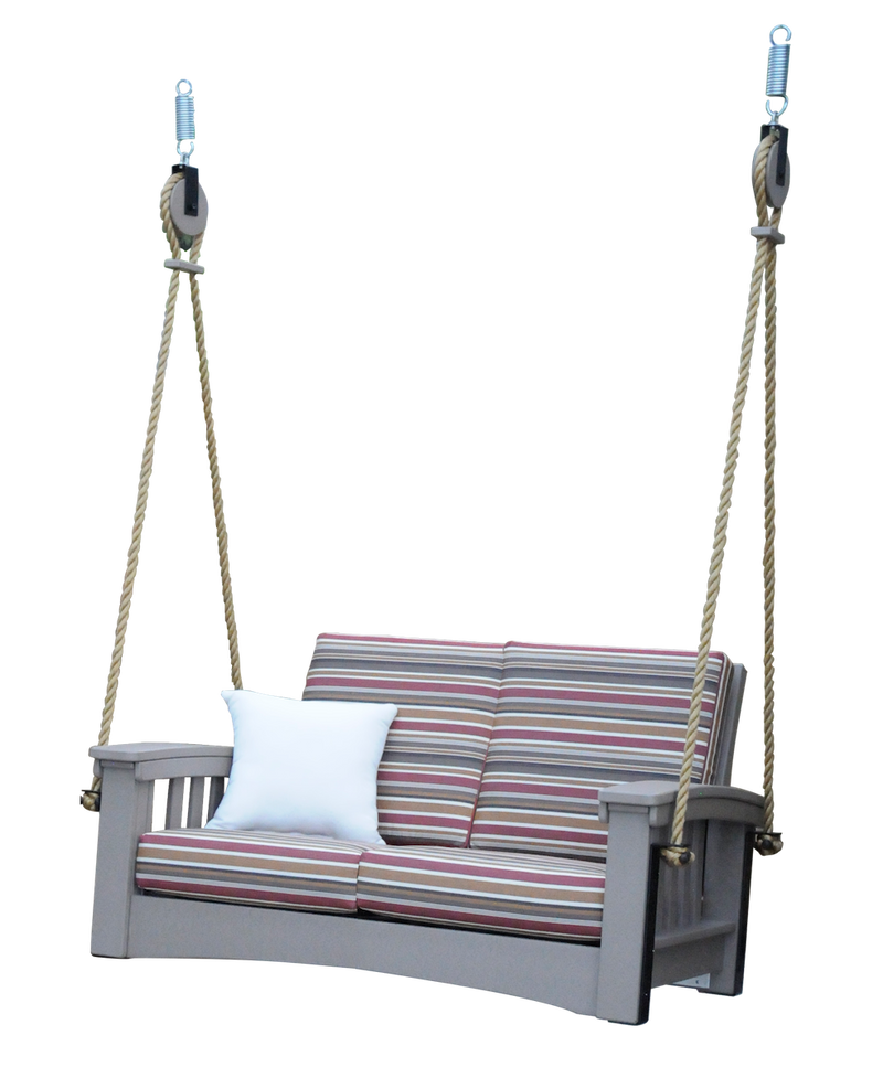 Mission Lounge Rope Swing Natural or Painted