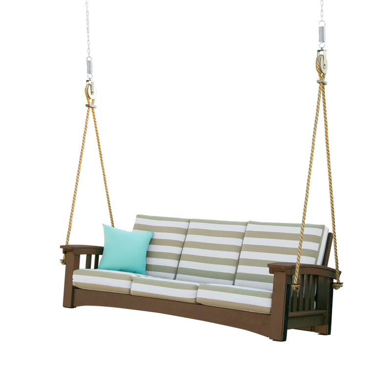 Mission Sofa Rope Swing Painted Or Natural