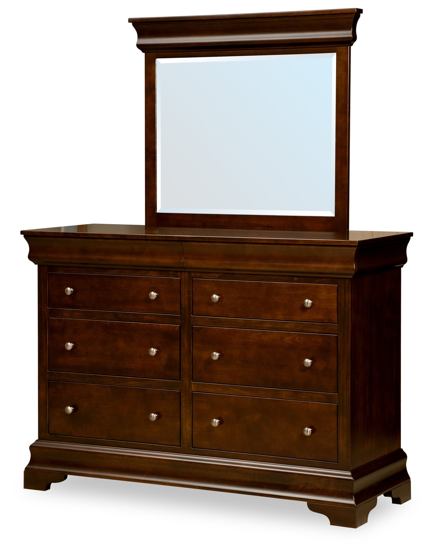 Palm Valley Collection Dresser. 6 Drawers 2 hidden Drawers