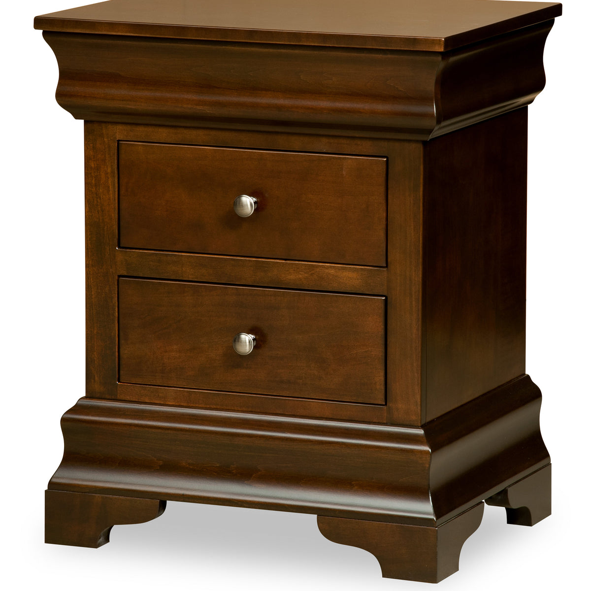 Palm Valley Collection Nightstand 2 Drawers 1 Hidden Drawer