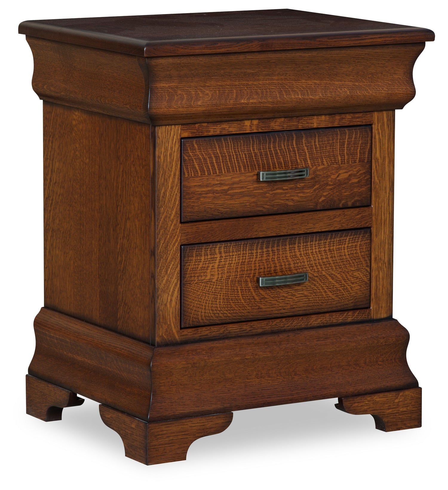 Palm Valley Collection Nightstand with 2 Drawers 1 Hidden Drawer