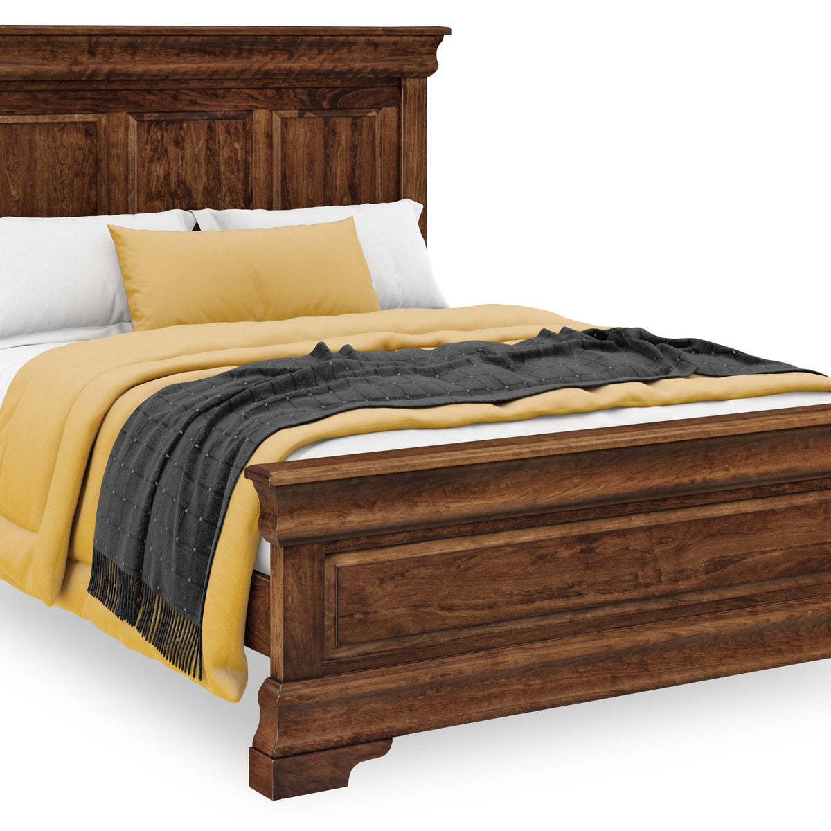 Palm Valley Collection Panel Bed 24 Inch Footboard