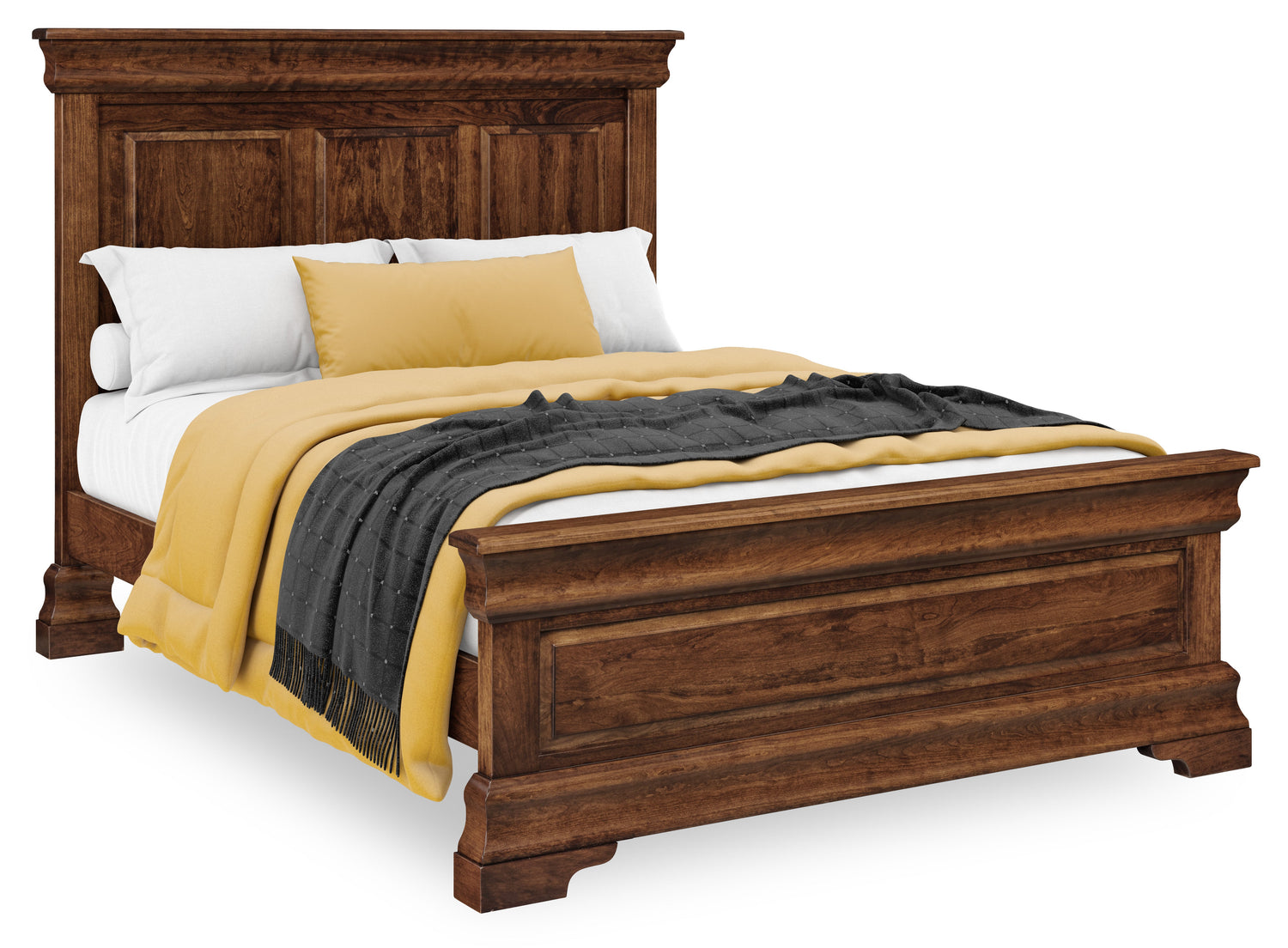 Palm Valley Collection Panel Bed 24 Inch Footboard