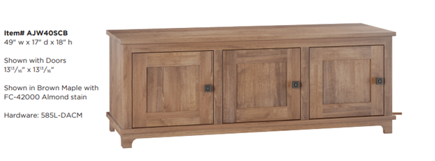 Stackable Cubby Bench