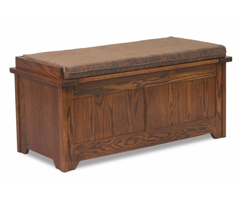 Amish Shaker Chair Rail Bench