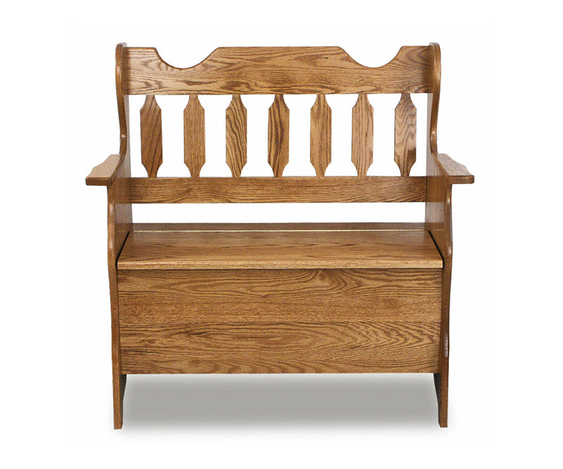 Amish Slat Back Bench