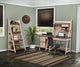 Timberline Desk & Hutch