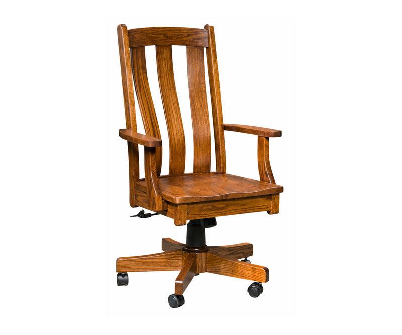 Amish Vancouver Desk Chair
