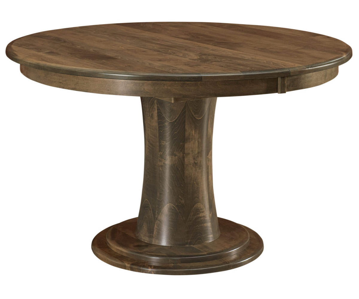 Amish Alana Single Pedestal Table