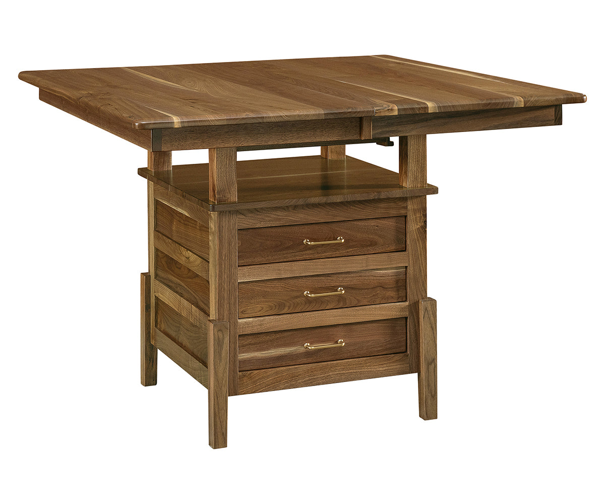 Amish Century Cabinet Table / Island