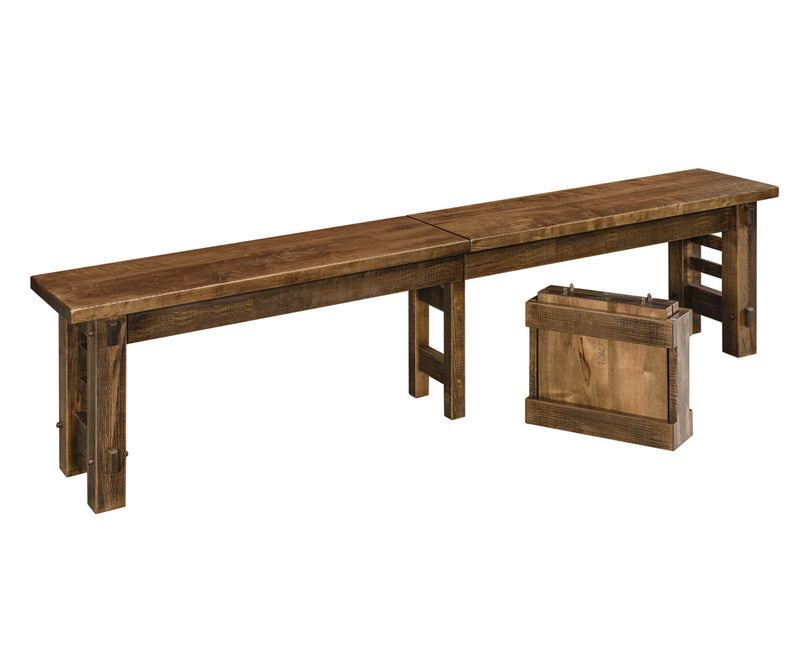 Amish Columbus Bench