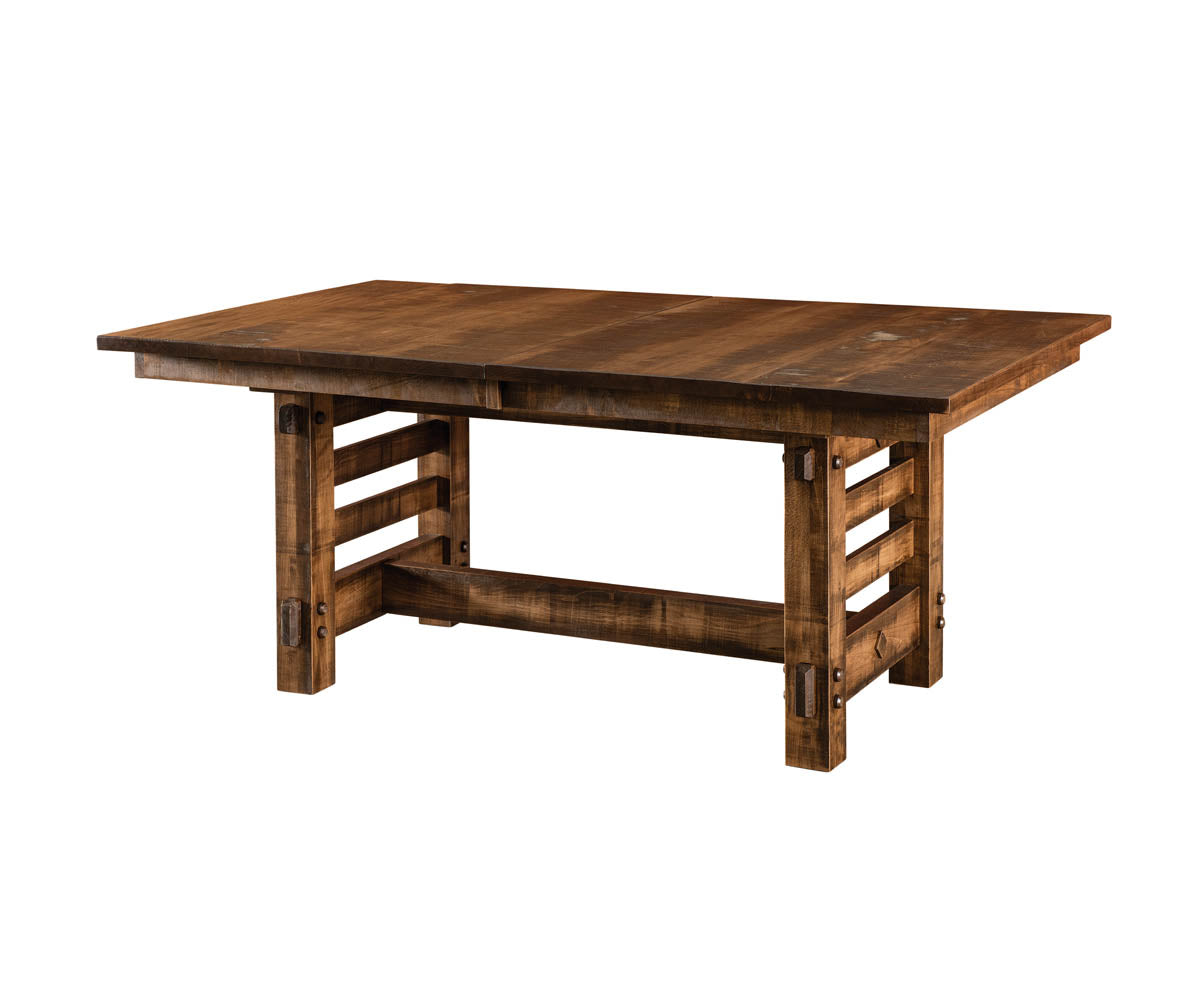 Amish Columbus Trestle Table
