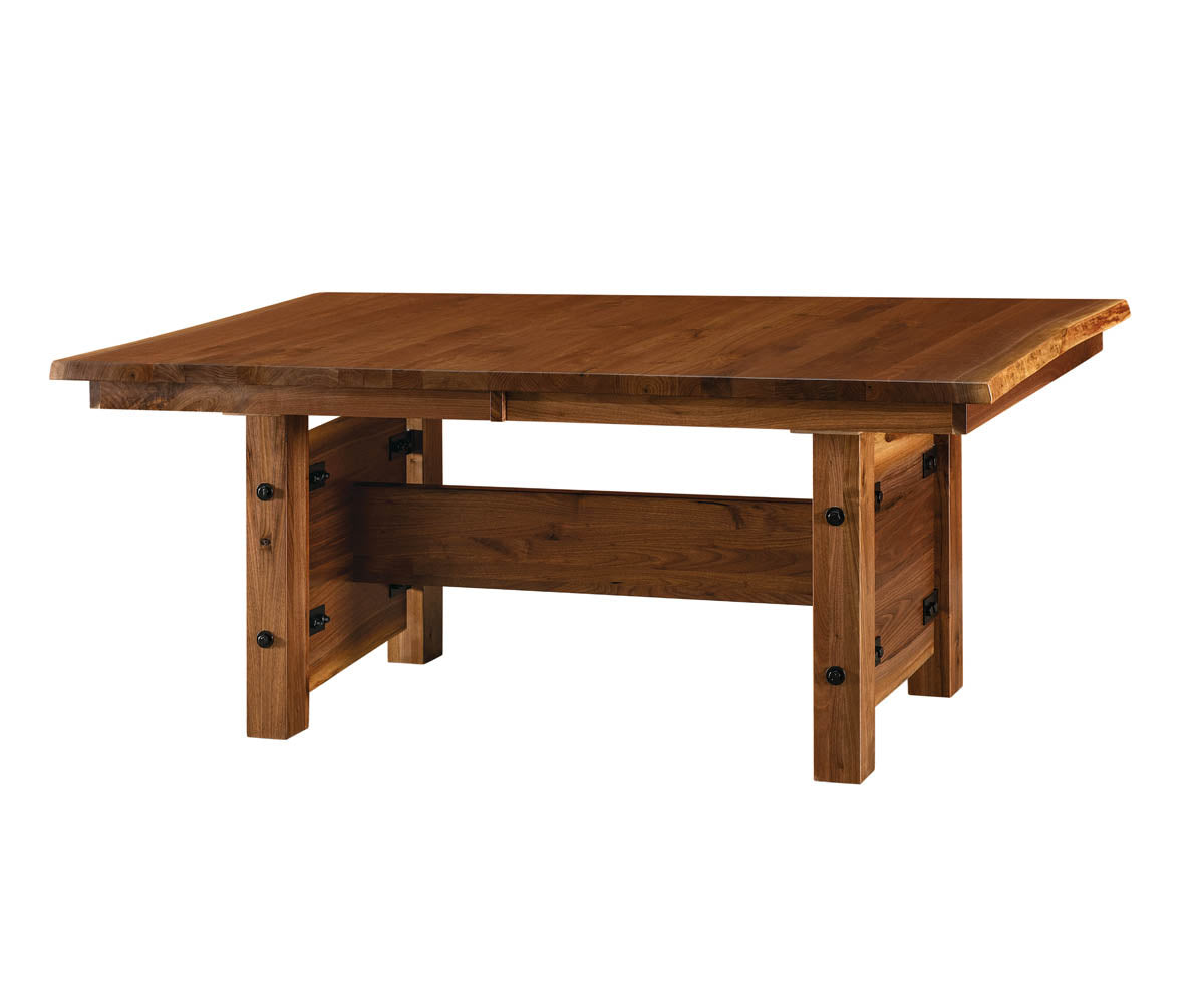 Amish Lamesa Trestle Table