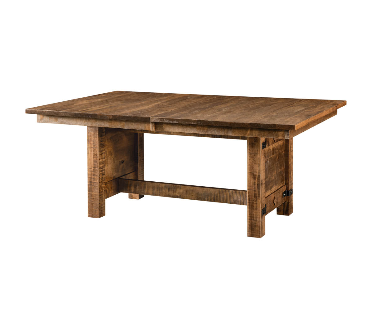 Amish Orewood Trestle Table