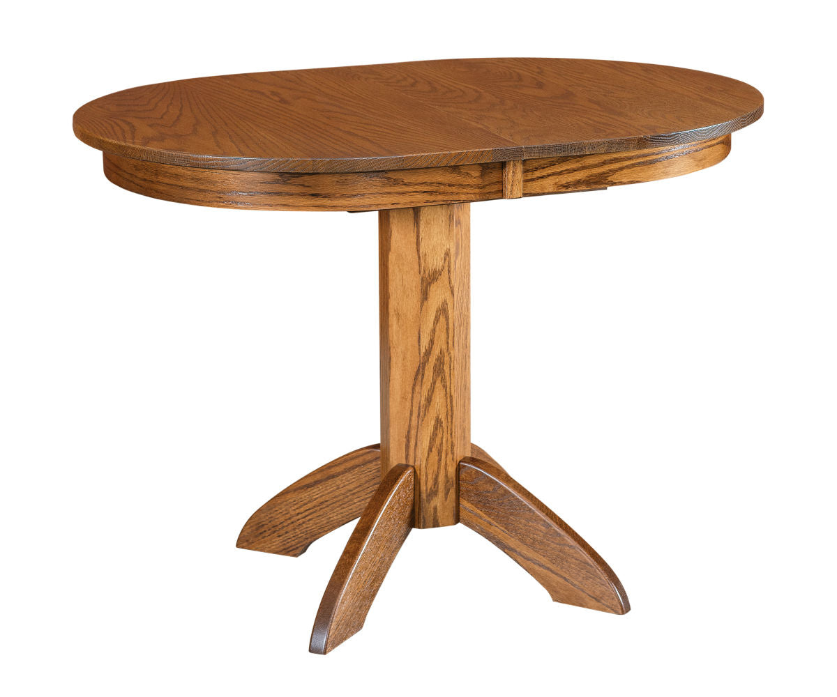 Amish Advance Single Pedestal Table