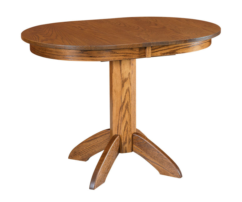 Amish Advance Single Pedestal Table