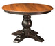 Amish Albany Single Pedestal Table