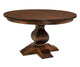 Amish Barrington Single Pedestal Table