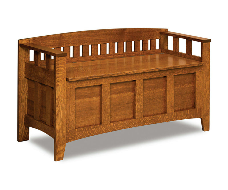 Two Door Mission Bench