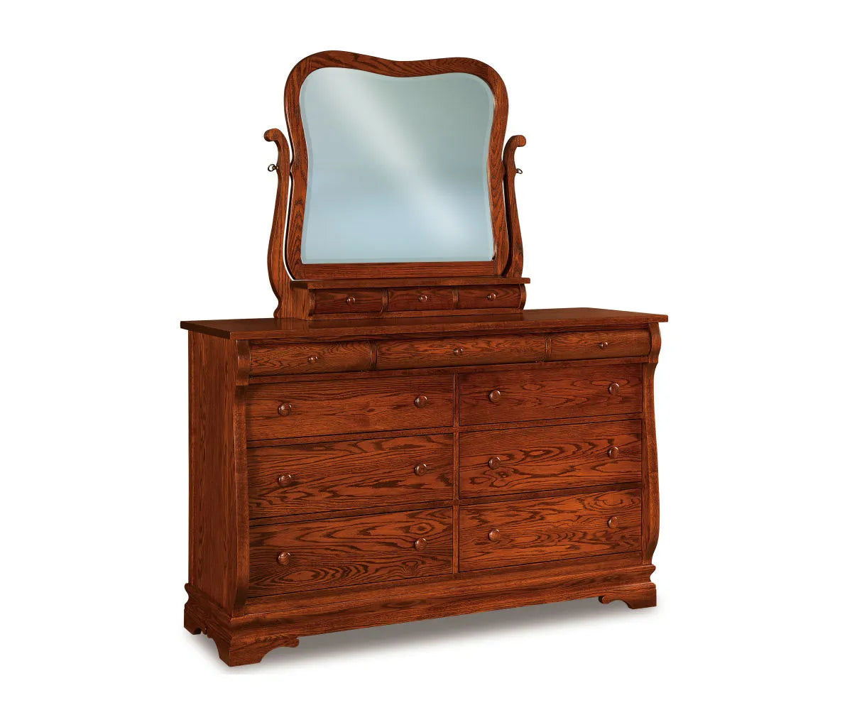 Chippewa Sleigh 9 Drawer Dresser 1
