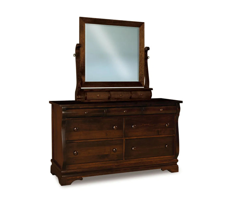 Chippewa Sleigh 7 Drawer Dresser