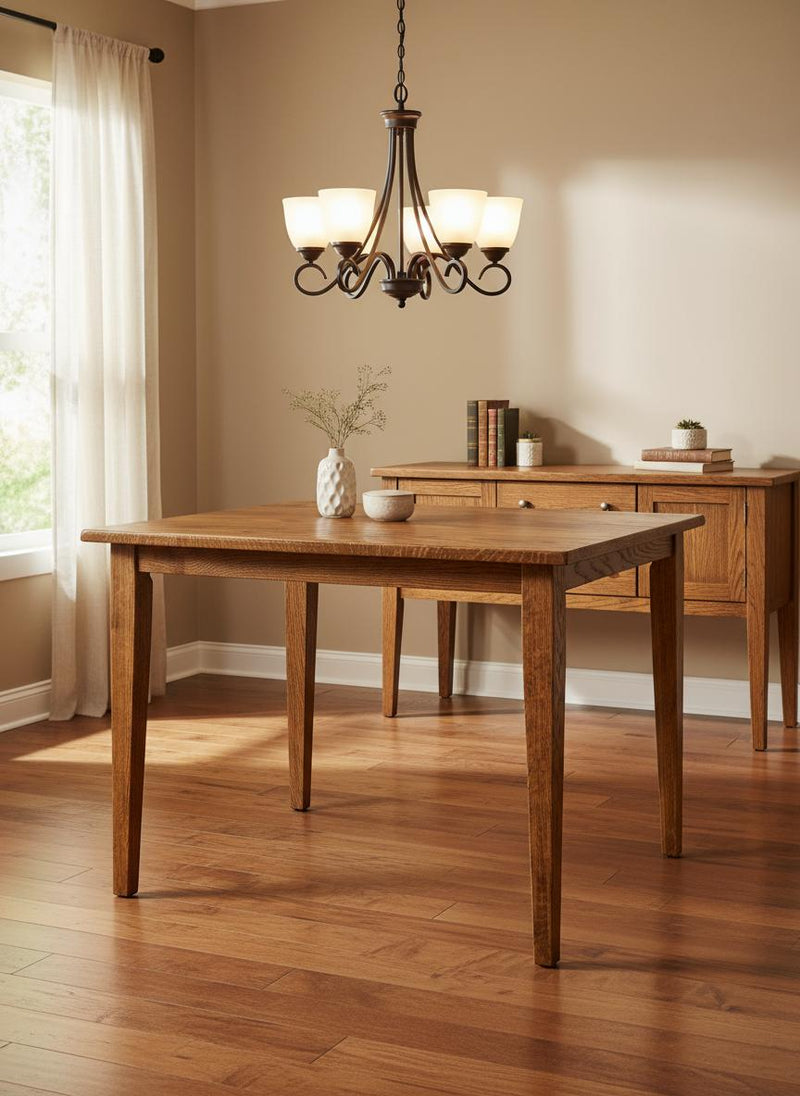 Amish Dayton Leg Table