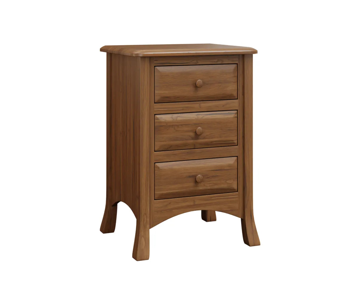 Carlisle 3 Drawer Nightstand 2