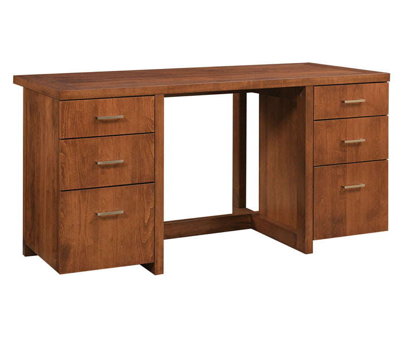 Amish Montrose Double Pedestal Desk