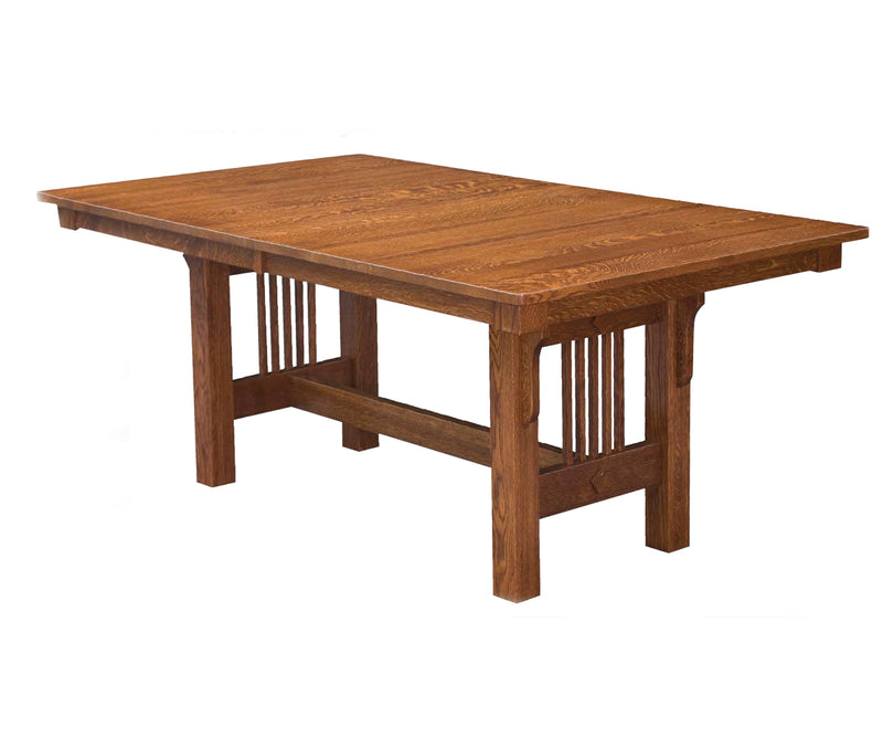 Amish Mission Trestle Table