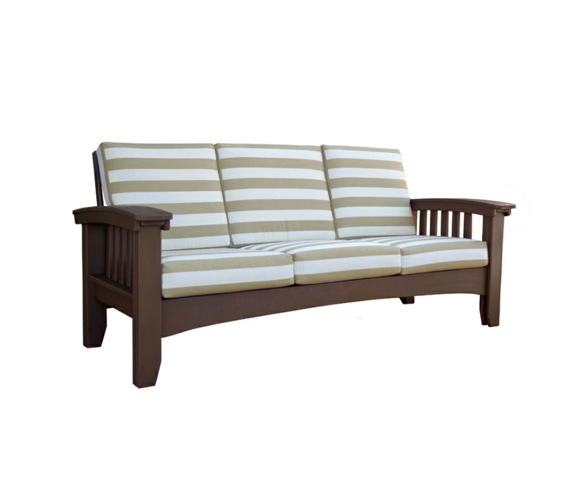 Mission Sofa Natural Finish or Painted